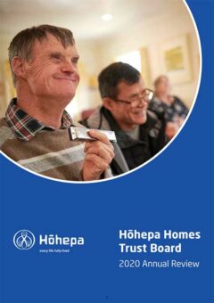 Hōhepa Homes Trust Board Annual Review 2020