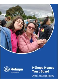 Hōhepa Homes Trust Board Annual Review 2023